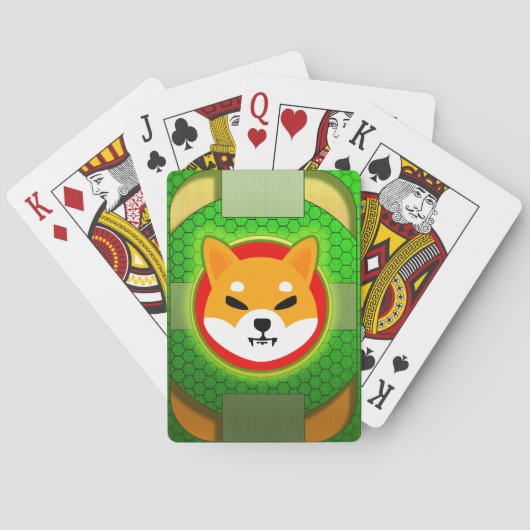 Jeu De Cartes Carte de jeu Green Shiba Eternity (dos)
