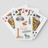 Jeu De Cartes Carte de jeu Mariage de Chicago (dos)