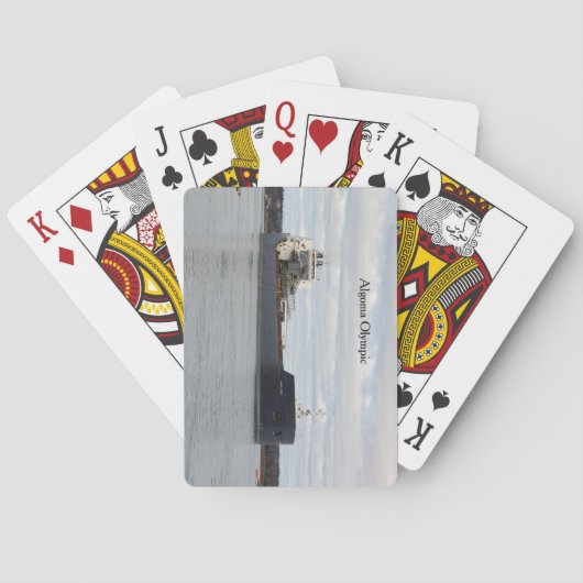 Jeu De Cartes Carte de jeu olympique Algoma (dos)