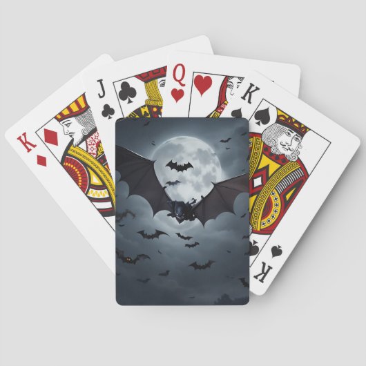 Jeu De Cartes Carte de jeu pour la fête d'Halloween (dos)