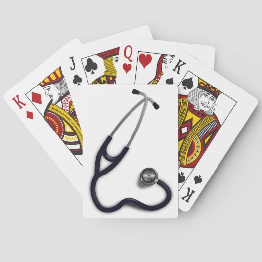 Jeu De Cartes Carte de jeu stéthoscope (dos)