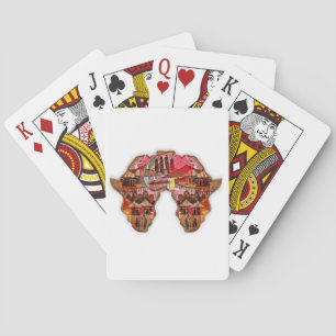 Jeu De Cartes Carte de l'Afrique : Célébrer la saison avec la cu