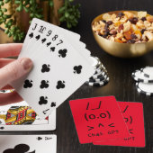 Jeu De Cartes Carte de lecture conversation GPT Next-Gen Rouge (In Situ)