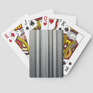 Jeu De Cartes Carte de lecture de bande de dégradé argenté