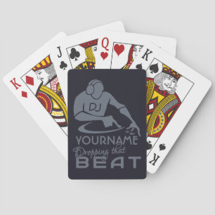 Jeu De Cartes Carte de lecture DJ personnalisée