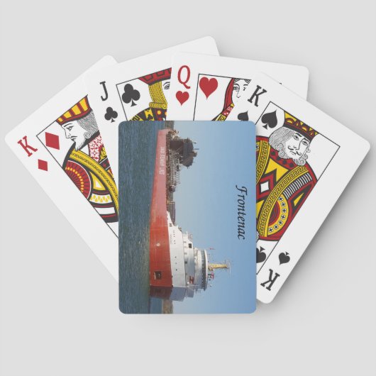 Jeu De Cartes Carte de lecture Frontenac CSL (dos)
