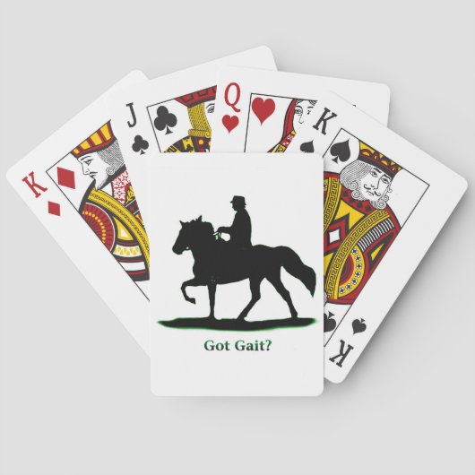 Jeu De Cartes Carte de lecture Gait (dos)