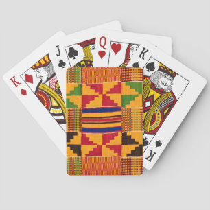 Jeu De Cartes Carte de lecture imprimée africaine