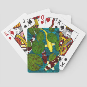 Jeu De Cartes Carte de lecture KOI POND