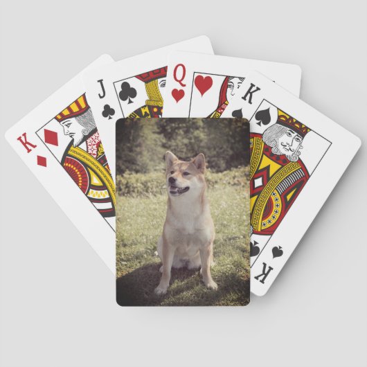 Jeu De Cartes Carte de lecture personnalisée photo (dos)