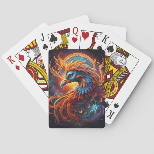 Jeu De Cartes Carte de lecture Phoenix (dos)