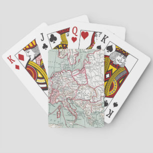 Jeu De Cartes CARTE DE L'EUROPE, 12ème SIÈCLE