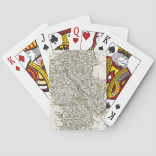 JEU DE CARTES CARTE DE STAFFORDSHIRE, 1793