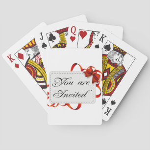 Jeu De Cartes Carte d'invitation >> Vous êtes invité