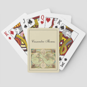 Jeu De Cartes Carte du monde antique #4