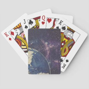 Jeu De Cartes Carte du monde céleste vintage (1)