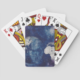 Jeu De Cartes Carte du monde céleste vintage (2)
