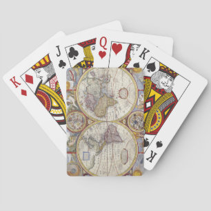 Jeu De Cartes Carte du monde de 1626