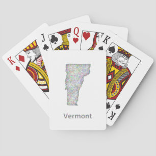 Jeu De Cartes Carte du Vermont