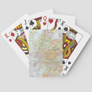 JEU DE CARTES CARTE : ÉCOSSE