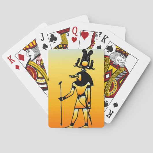 Jeu De Cartes Carte égyptienne (dos)