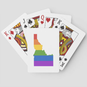 Jeu De Cartes Carte gay des États-Unis  État de l'Idaho