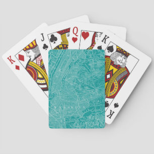 Jeu De Cartes Carte graphique de New York