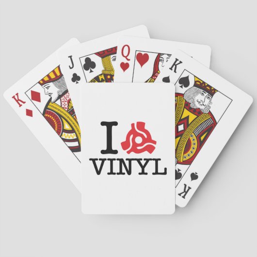 Jeu De Cartes Carte I 45 Vinyl (dos)