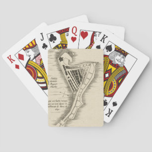 Jeu De Cartes CARTE : La JAMAÏQUE, 1755