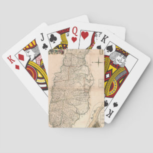 Jeu De Cartes CARTE : La JAMAÏQUE, 1755 2