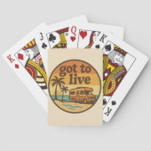 Jeu De Cartes Carte Live (dos)