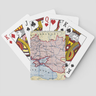 Jeu De Cartes CARTE : L'UKRAINE, c1906