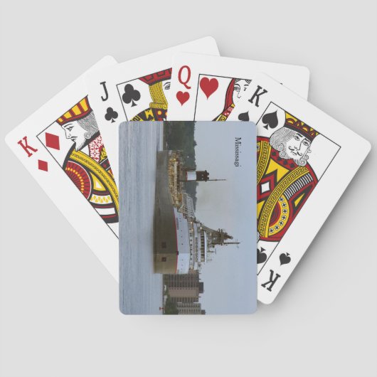 Jeu De Cartes Carte Mississagi (dos)