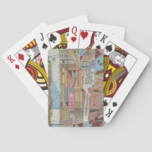 Jeu De Cartes Carte moderne de New York III (dos)
