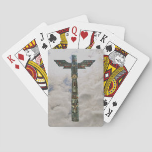 Jeu De Cartes Carte Pole Totem Autochtone Haïda