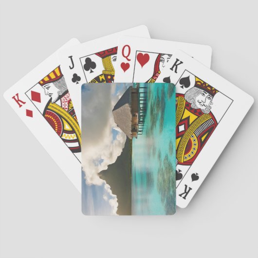 Jeu De Cartes Carte postale de Bora Bora (dos)