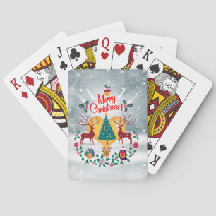 Jeu De Cartes Carte postale Faire-part Soul de Noël