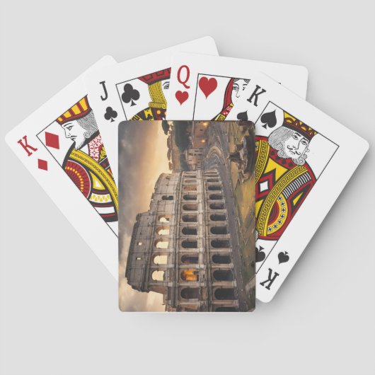 Jeu De Cartes Carte postale Rome (Rome 4) (dos)