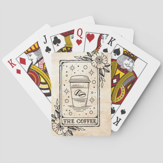 Jeu De Cartes Carte Tarot Café (dos)