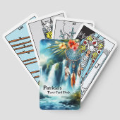 Jeu De Cartes Carte Tarot Shaman Dreamcatcher Tropical Waterfall (Verso)