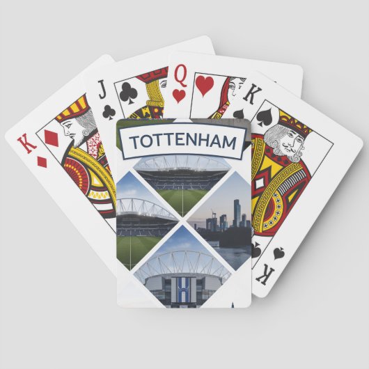 Jeu De Cartes carte tottenham pocker (dos)