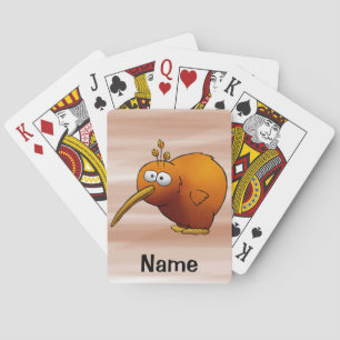 Jeu De Cartes Cartes à jouer, Carton d'oiseau Kiwi mignon