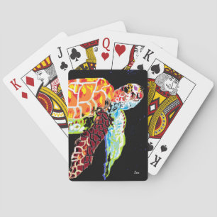 Jeu De Cartes Cartes à jouer/ Tortue marine