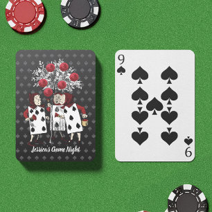 Jeu De Cartes Cartes Alice Illustration Vintage de couleur