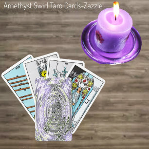 Jeu De Cartes Cartes Amethyst Swirl Taro