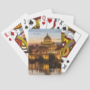 Jeu De Cartes Cartes Cadeaux Souvenir de Voyage Scénique Rome It