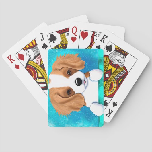 Jeu De Cartes Cartes Cavalier King Charles Spaniel (dos)
