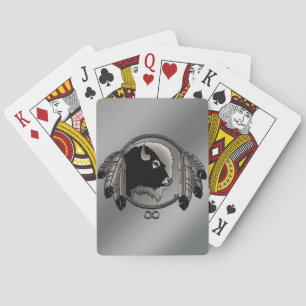 Jeu De Cartes Cartes d'Art Tribal Personnalisé Metis Jouer Carte