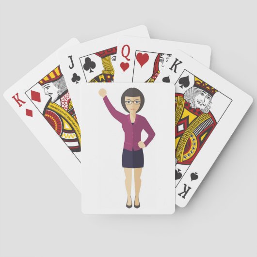 Jeu De Cartes Cartes d'autonomisation des femmes (dos)