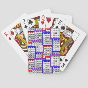 Jeu De Cartes Cartes de Bingo